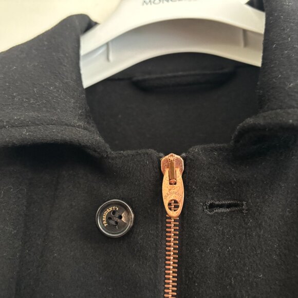 President's Loro Piana Rain System Black Wool Salvation Field Jacket - Medium - Picture 9 of 16